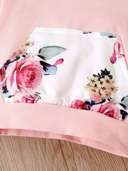 Ensemble de tenue florale pour bébé fille