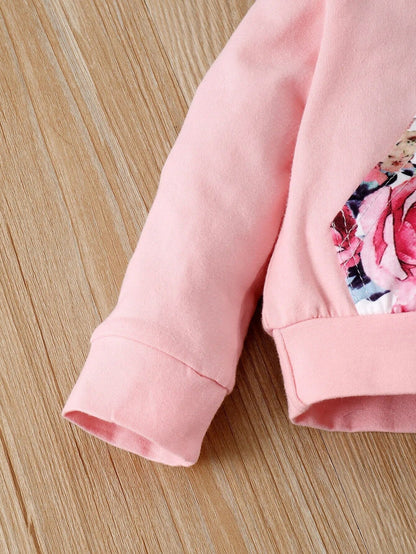 Ensemble de tenue florale pour bébé fille