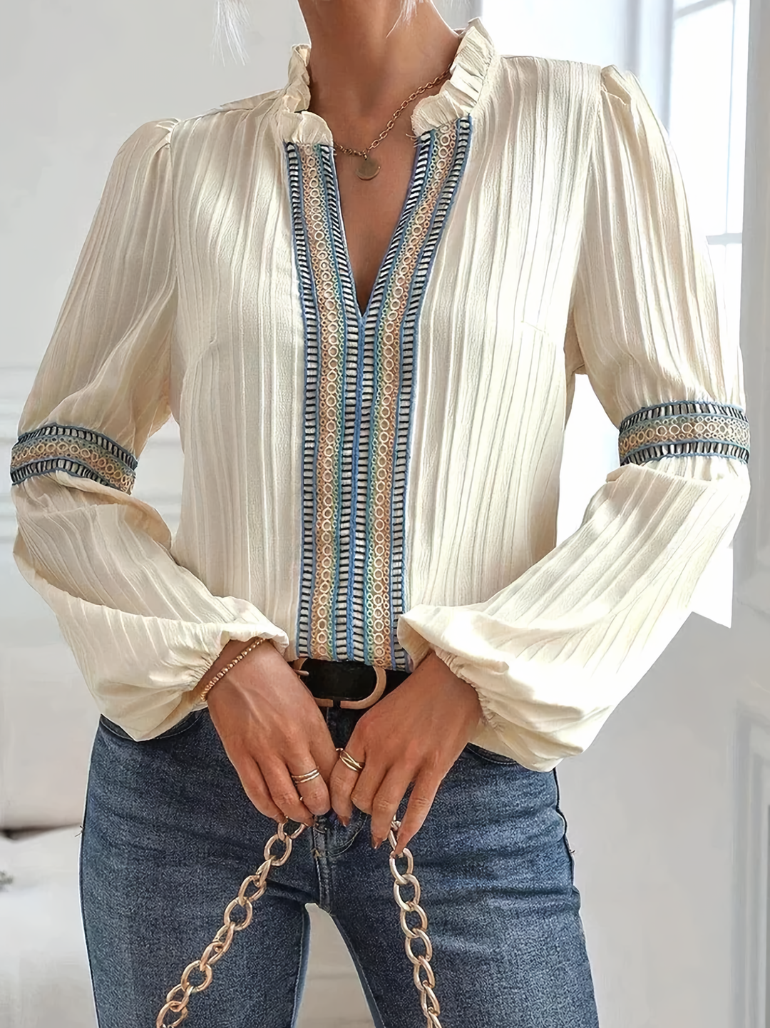 CORA™ | BLOUSE EN DENTELLE