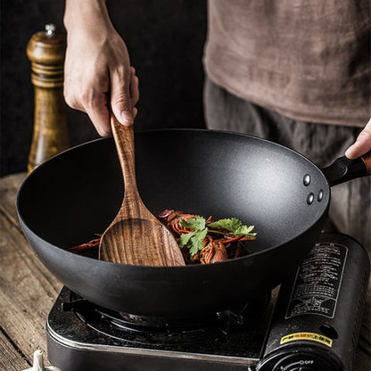 Ensemble d'ustensiles de cuisine en bois de teck