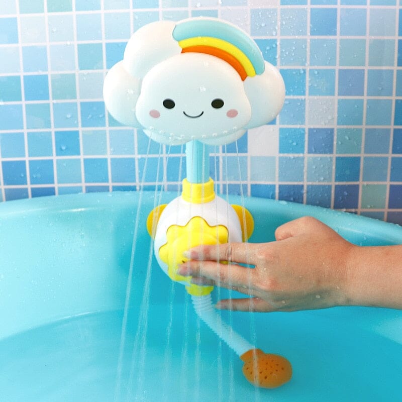 Jouet de bain pour bébé douche nuage 