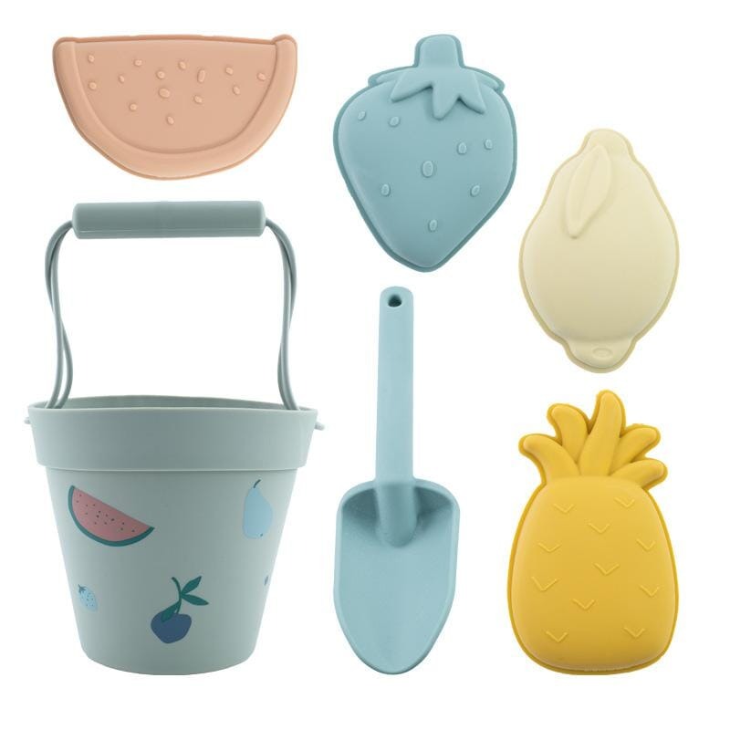 Jouets de plage en silicone souple pour bébé