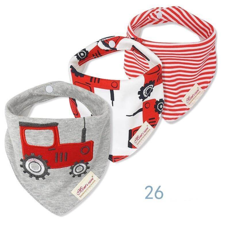 Ensemble bandana bavoirs bébé 