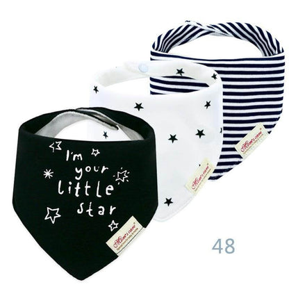 Ensemble bandana bavoirs bébé 