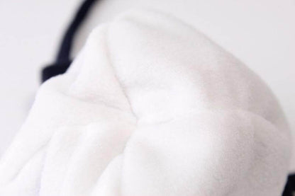 Bonnet tricoté en coton pour bébé avec oreillettes