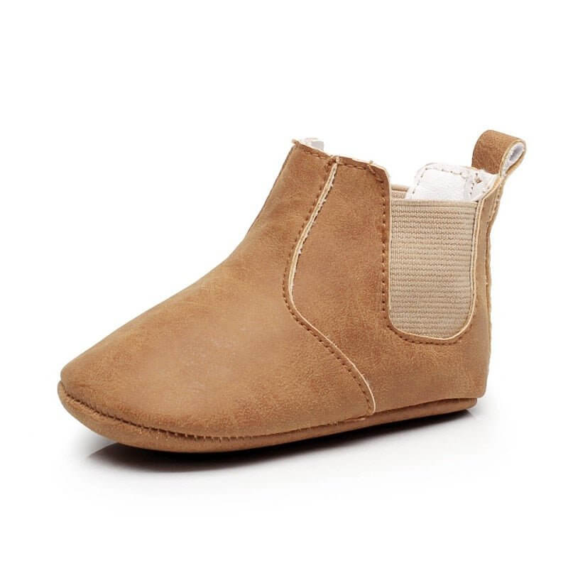 Jordanie™ | Bottes en cuir PU élastiques pour bébé de qualité