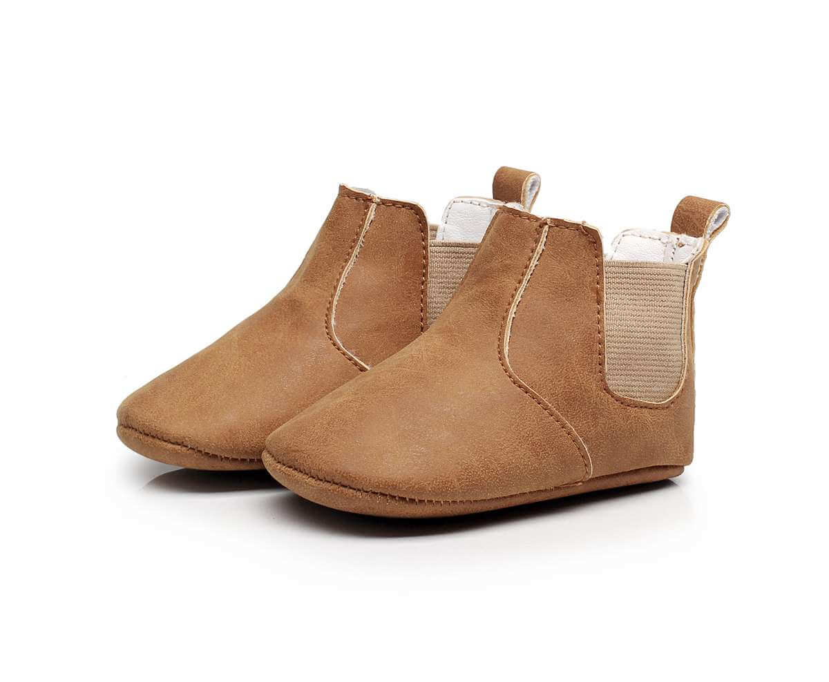 Jordanie™ | Bottes en cuir PU élastiques pour bébé de qualité