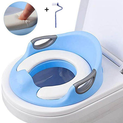 Siège d'entraînement pour anneau de toilette portable pour bébé