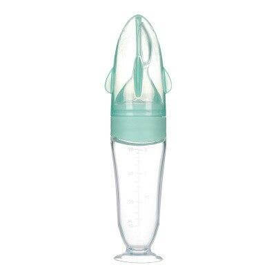 Cuillère à biberon en silicone pour bébé