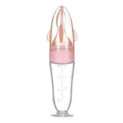 Cuillère à biberon en silicone pour bébé