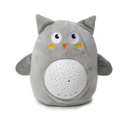 Peluche bébé avec musique et projecteur lumineux