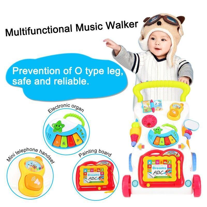 Chariot d'apprentissage musical Baby Walker