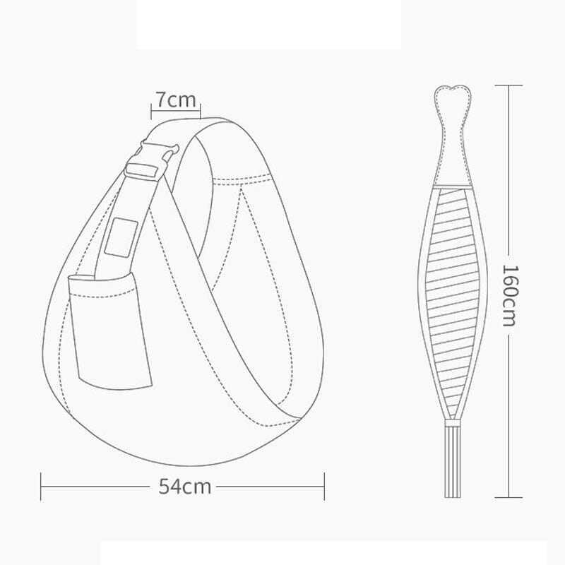 Porte-bébés en écharpe d'allaitement