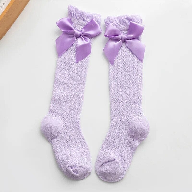 Chaussettes bébé fille style royal