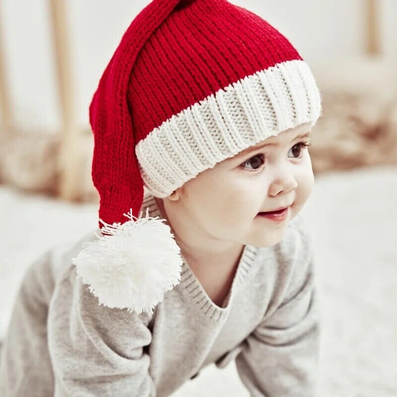 Chapeau assorti de famille de Noël