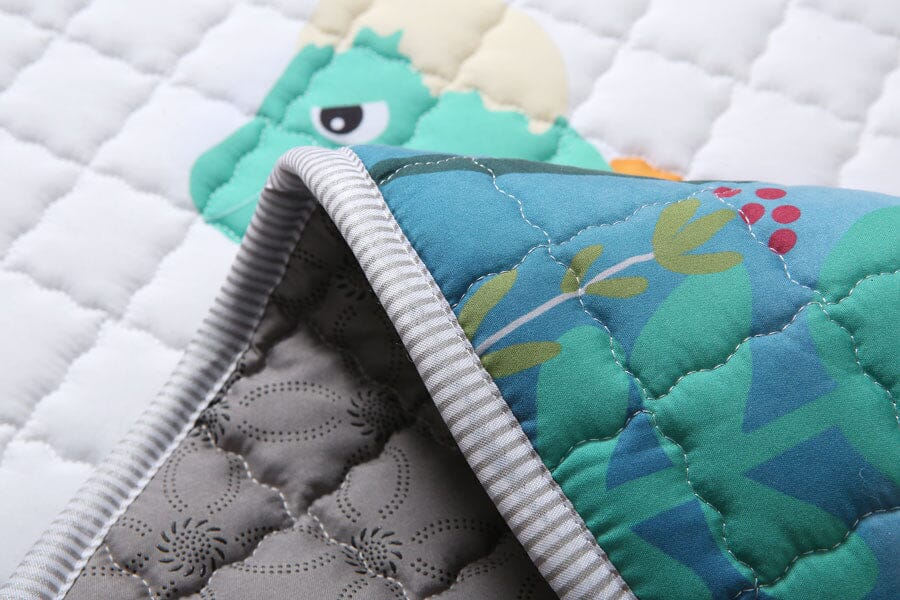 Tapis de jeu pour bébé dinosaure et ballon