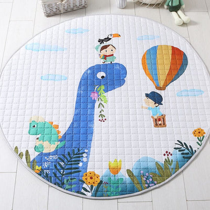 Tapis de jeu pour bébé dinosaure et ballon