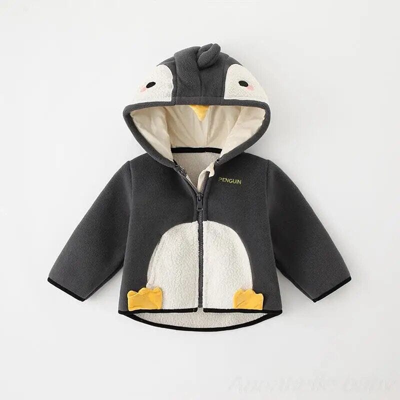 Veste bébé décontractée dessin animé animal