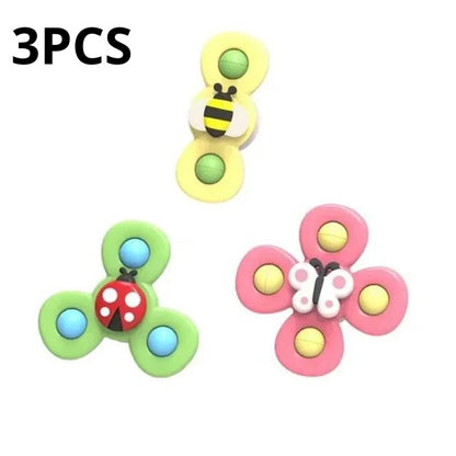 BabySpinner - Spinners rotatifs doux avec ventouses