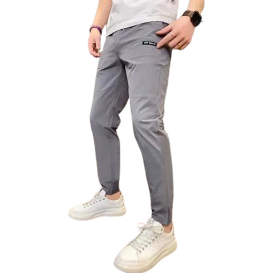 Pantalon cargo élastique