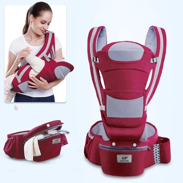 Porte-bébé ergonomique à siège de hanche 