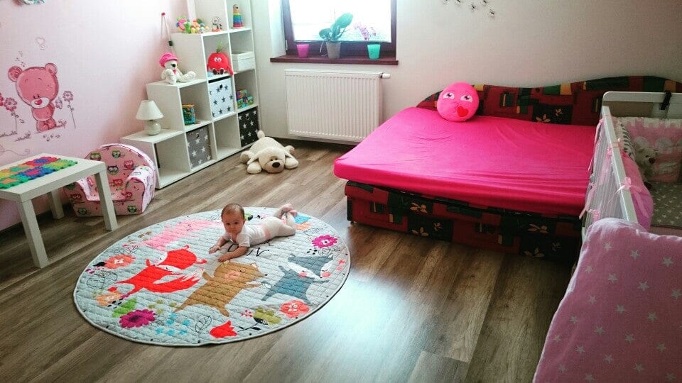 Tapis de jeu pour bébé renard