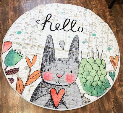 Tapis de jeu pour bébé Hello Bunny