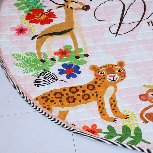 Tapis de jeu pour bébé Jungle Safari