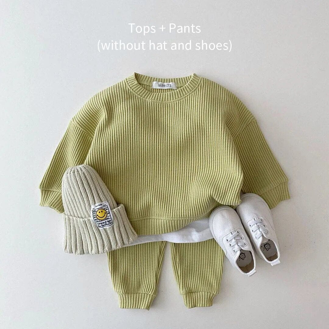 Noé™ | Ensemble de pull-over en coton pour bébé