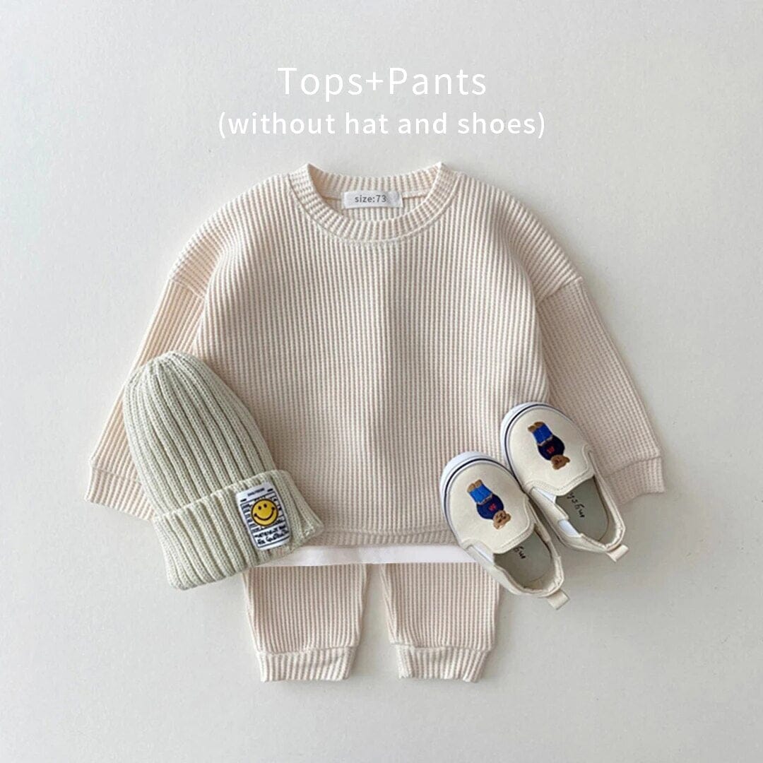 Noé™ | Ensemble de pull-over en coton pour bébé