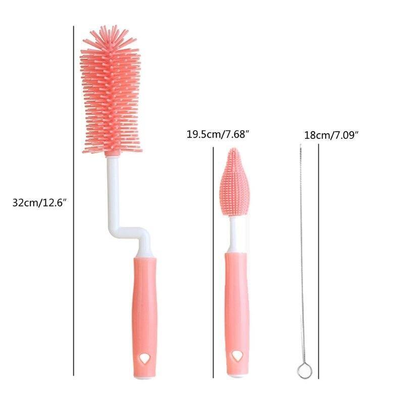 Brosses de nettoyage pour bouteilles de lait