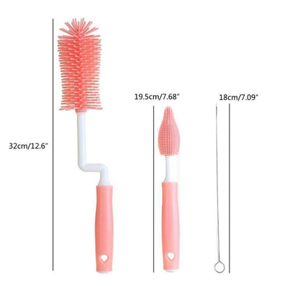 Brosses de nettoyage pour bouteilles de lait