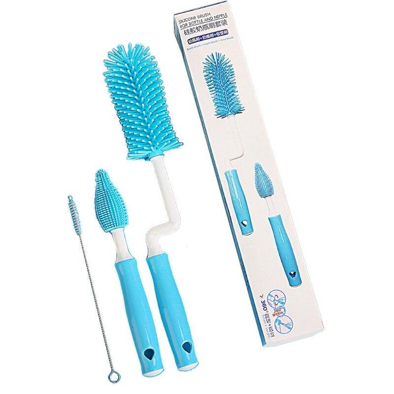 Brosses de nettoyage pour bouteilles de lait