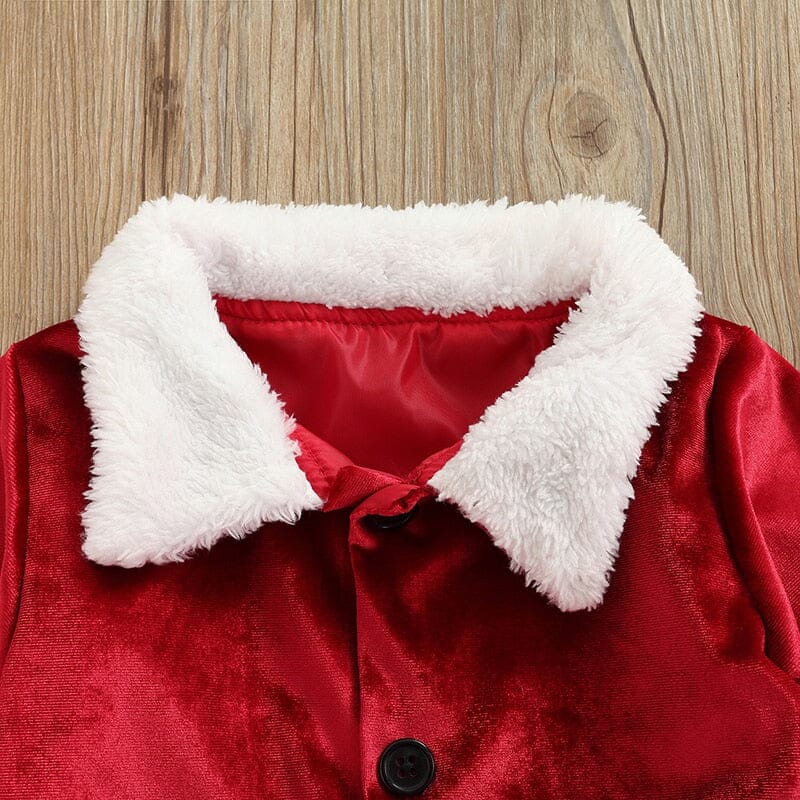 Chapeau de pantalon de cardigan à manches longues pour enfants de Noël