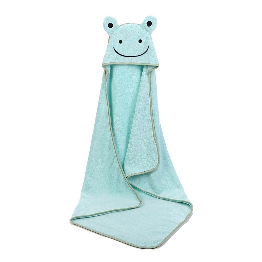 Serviette de bain à capuche en polaire pour nouveau-né 