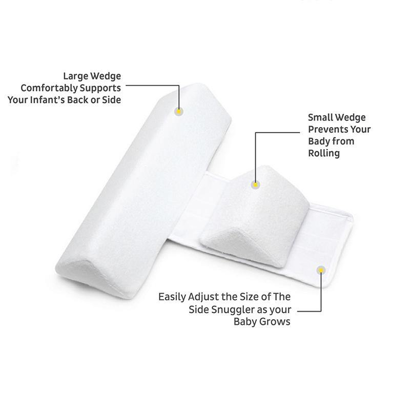 Oreiller pour bébé anti-roulis - Safer Side Sleeper™ officiel 