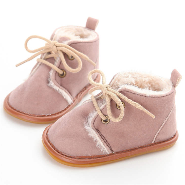 Chaussons d'hiver pour bébé neige