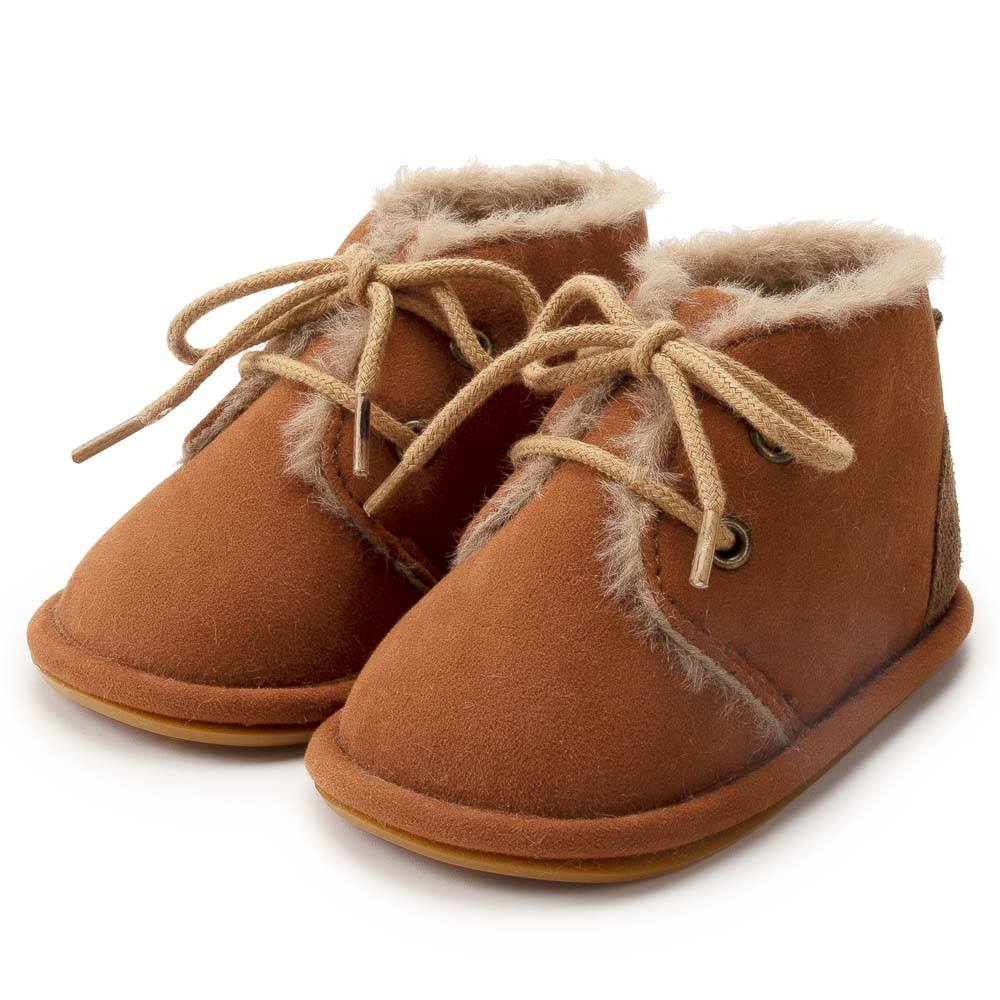 Chaussons d'hiver pour bébé neige