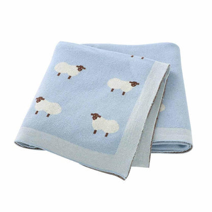 Couverture douce pour bébé mouton