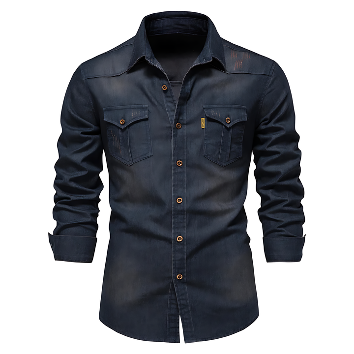 CHEMISE EN DENIM DE COTON AVANTEA 