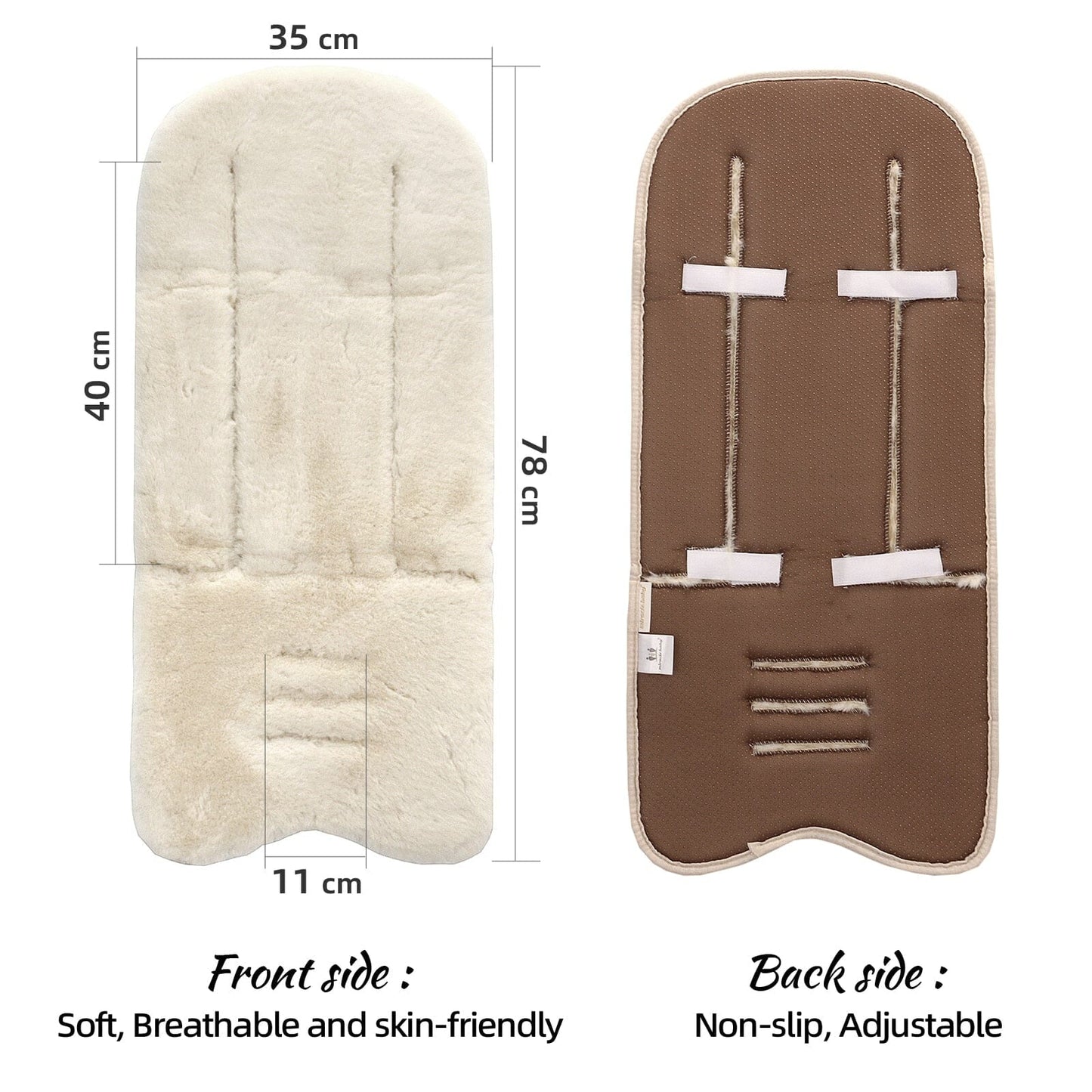 Matelas tapis pour poussette bébé