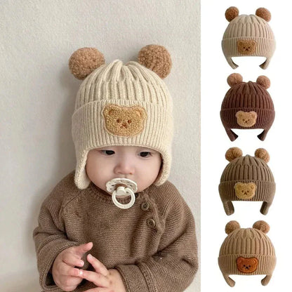 Nounours™ | Bonnet d'hiver irrésistible pour bébé 