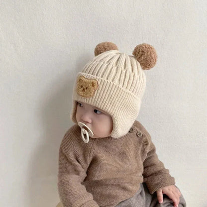 Nounours™ | Bonnet d'hiver irrésistible pour bébé 