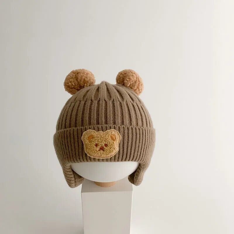 Nounours™ | Bonnet d'hiver irrésistible pour bébé 